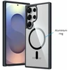 Swissten Clear Jelly Magstick metalinis dėklas, skirtas Samsung Galaxy S25 Ultra 5G