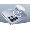 Swissten F7f40 Skaidrus Jelly MagStick nugaros dėklas, skirtas Samsung Galaxy S25 Ultra 5G