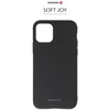 Dėklas Phone Accessories Husa dangtelis Swissten Silicon Soft Joy ant iPhone 11 Pro Max, juodas