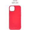 Swissten Soft Joy Dėklas, skirtas iPhone 14 Raudona
