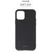 Dėklas Phone Accessories Husa dangtelis Swissten Silicon Soft Joy, skirtas iPhone 11, juodas