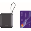 Powerbank Swissten Swissten SPACE Power Bank Universal External Baterija Built-in USB-C Cable 35W / 10000 mAh Sidabrinis