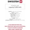 „Swissten Line Sourcing“ nešiojamoji baterija, išorinis įkrovimas, USB / USB-C / Micro USB / 10 W / 5000 mAh