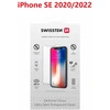 Swissten Swissten grūdinto stiklo ekrano apsauga, pro Apple iPhone SE 2020, juoda, apsauginis stiklas