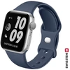Išmaniojo laikrodžio Apple 1/2/3/4/5/6/SE silikoninis dirželis, Mėlynos spalvos, 38/40mm