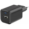 Swissten kelioninis įkroviklis GaN USB-C / PD USB-A / 18W QC / 45W