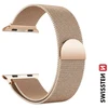 Swissten Išmaniojo laikrodžio Apple 1/2/3/4/5/6/SE dirželis, Auksinės spalvos, 38/40mm