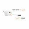 Įkroviklis Swissten SWISSTEN Adapteris sieciowy SlideCHARGE GaN 45W, 1 port, su kablem USB-C