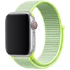 „Swissten“ nailono apyrankė „Apple Watch“ laikrodžiui (42 / 44 / 45 / 49 mm), žalia