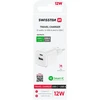 „Swissten“ kelioninis įkroviklis 12 W USB-C / USB-A