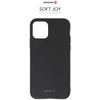 Dėklas Phone Accessories Husa dangtelis Swissten Silicon Soft Joy ant iPhone 11 Pro Max, juodas