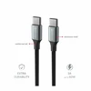 SWISSTEN TEXTILE II datový kabelis USB-C - USB-C 1.5m juoda
