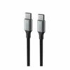 SWISSTEN TEXTILE II datový kabelis USB-C - USB-C 1.5m juoda