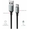 „Swissten Textile II USB - USB-C“ duomenų ir įkrovimo kabelis, 1,5 m