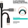 USB kabelis Swissten Swissten Textile Universal Quick Charge 3.1 USB-C / USB-C duomenų ir įkrovimo kabelis 0.2m sidabrinis