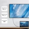 „Swissten TB3“ ir „TB4“ / USB 4.0 / 8K@60Hz / 40 Gb/s / 240 W USB-C duomenų ir vaizdo kabelis, 0,5 m