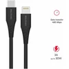Swissten USB-C - Lightning 1.0m juoda