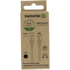 Kabelis USB Swissten USB-C - Lightning 1.2 m Juodas (71505300ECO*)