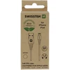 „Swissten Eco Friendly“ greito įkrovimo 3A „Lightning Data“ ir įkrovimo laidas, 1,2 m