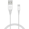 Kabelis USB Swissten USB-A - micro-B 1.5 m Baltas (71504300)