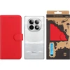 Tactical Field Notes dėklas skirtas Xiaomi Redmi Note 15 raudonos spalvos