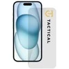 Tactical apsauginis stiklas Shield 2.5D skirtas Apple iPhone 15 skaidrus