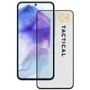 Tactical apsauginis stiklas Shield 5D skirtas Samsung Galaxy A55 5G su juodos spalvos krašteliu