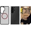 Tactical MagForce Hyperstealth 2.0 dėklas skirtas Samsung Galaxy S26 Ultra Juodas/Raudona