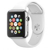 Tactical 499 silikoninė apyrankė skirta Apple Watch 1/2/3/4/5/6/7/8/9/SE 42/44/45mm baltos spalvos