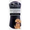 Tangle Teezer Pet Teezer, De-Shedding - Dog Grooming, Pet , Juodas