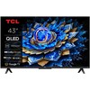 Televizorius TCL 4K QLED TV | 43T69C | 43 | Smart TV | Google TV | UHD | Juodas