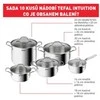 Puodų rinkinys Tefal Intuition B864SA74, 10 vnt.
