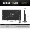CHiQ L32QST televizorius, 32 colių, QLED, „Full HD“, „Google TV“, berėmis, „Dolby Audio“, „dbx-tv“, HDR 10