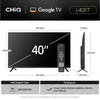 CHiQ L40FT televizorius, 40 colių įstrižainės, FHD, išmanusis, „Google TV“, dbx-TV, „Dolby Audio“, berėmis