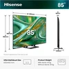 Televizorius TV Set Hisense ULED 85E8S MiniLED, QLED-TV - 85 inch 4K UHD, Triple Imtuvas, Subwoofer, 144Hz Panel