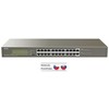 Šakotuvas Tenda TEG1124P-24-250W tinklo komutatorius Ne-valdomas Gigabit Ethernet (10/100/1000) Maitinimas per Eternetą (PoE)