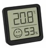TFA 30.5053.01.02 2er Set juodas Digital Thermo Hygrometer