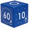 TFA 38.2036.06 - CUBE skaitmeninis laikmatis - mėlynas