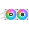 Chłodzenie wodne Thermaltake Thermaltake TH240 V2 Ultra ARGB Sync All-In-One Liquid Cooler Snow Edition, vandens aušinimas (baltas)