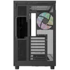 „Thermaltake View 380 XL WS ARGB“, bokšto tipo korpusas - medinis/juodas, 2 grūdinto stiklo plokštės, medinė konstrukcija
