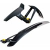 Garde-boue Topeak Defender XC1 & XC11 29er rinkinys VTT - Juodas - Priekinis ir galinis - 29 colių