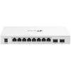 Šakotuvas TP-Link FESTA FS310GP tinklo jungtys, valdomos L2/L2+ gigabito eterneto (10/100/1000), PoE palaikymas, 1U, baltas