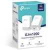 Maršrutizatorius TP-Link PG1200 KIT „PowerLine“ tinklo adapteris 607 Mbit/ai Ethernet LAN jungtis Balta 2 vnt