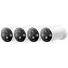 TP-Link Tapo C425 rinkinys 4x puiki kamera C425 (4MP, 2K QHD, 1440p, IR 15m, WiFi, micro SD kortelė, IP66)