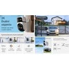 TP-LINK | Dviejų objektyvų apsaugos „Wi-Fi“ kamera | Tapo C545D | Kupolinė | 3 MP | 6 mm | IP66 | H.264 | „MicroSD“, iki 512 GB