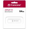 USB atmintinė 64 GB Transcend JetFlash 370 baltas