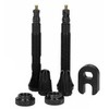 Tubeless Pirelli valves 60mm, juodas, 2 pcs