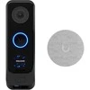 UBIQUITI G4 DOORBELL PRO POE RINKINYS Juodas PREMIUM UNIFI DURŲ SKARPAS SU INTEGRUOTU POE IR POE varpeliu, skirtu MONTAVIMUI „Plug and Play“
