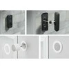 UBIQUITI G4 DOORBELL PRO POE RINKINYS Juodas PREMIUM UNIFI DURŲ SKARPAS SU INTEGRUOTU POE IR POE varpeliu, skirtu MONTAVIMUI „Plug and Play“