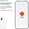 Fixed Fiksuoti šarvai | Ekrano apsauga | Apple | iPhone 15 / iPhone 16 | Grūdintas stiklas | Juodas